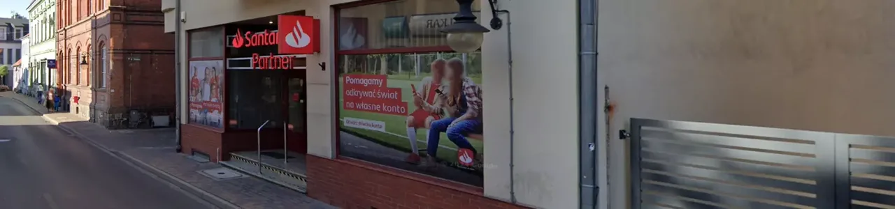 Zdjęcie placówki Santander przy ulicy Senatorskiej w Zbąszyniu