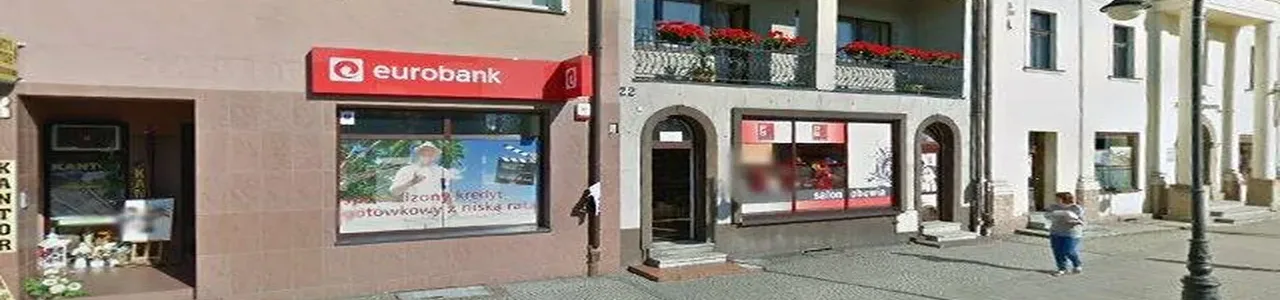 Zdjęcie jednej z placówek banku Santander w Żorach