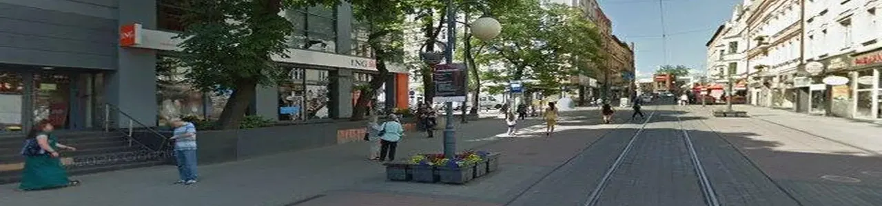 Zdjęcie placówki PKO Bank Polski przy ulicy Jagiellońskiej w Chorzowie