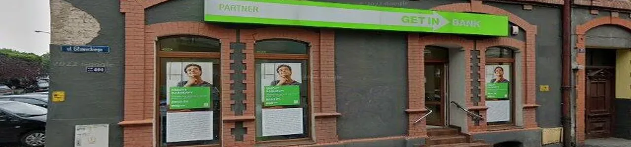 Zdjęcie placówki Banku Spółdzielczego w Nowej Soli przy ulicy Głowackiego.