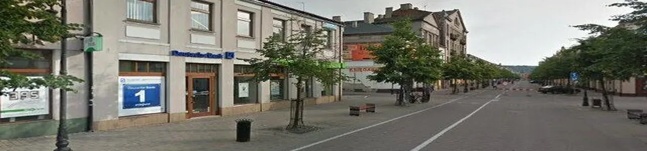 Zdjęcie placówki Banku X przy ulicy 3 Maja we Włocławku