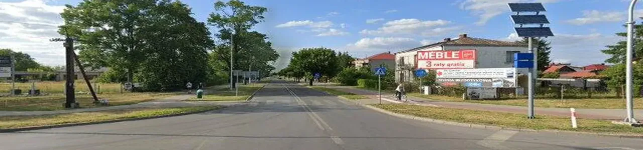 Zdjęcie placówki Banku Spółdzielczego w Włodawie przy Alei Józefa Piłsudskiego.