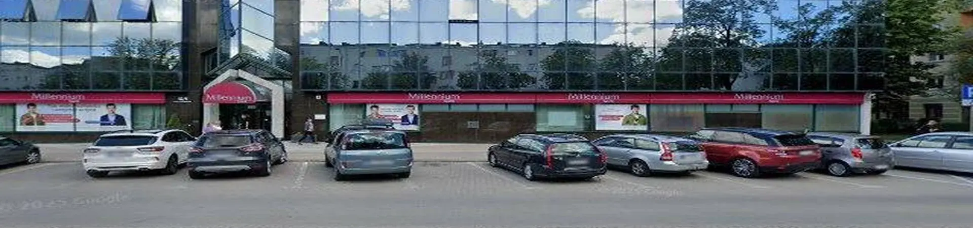 Zdjęcie jednej z placówek Millennium zlokalizowanej w Białymstoku