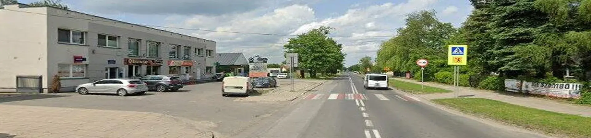 Zdjęcie placówki Banku Spółdzielczego w Będkowie przy ulicy Reymonta.