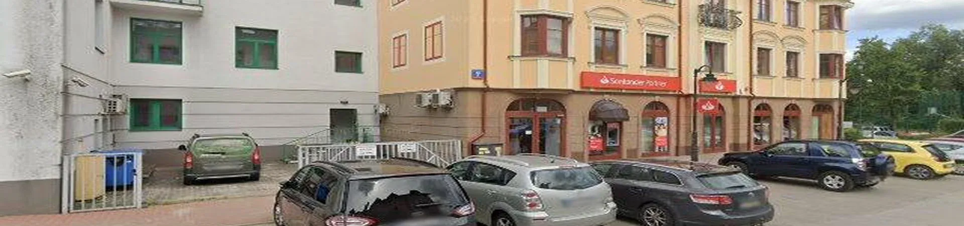 Zdjęcie jednej z konstancińskich placówek banku spółdzielczego