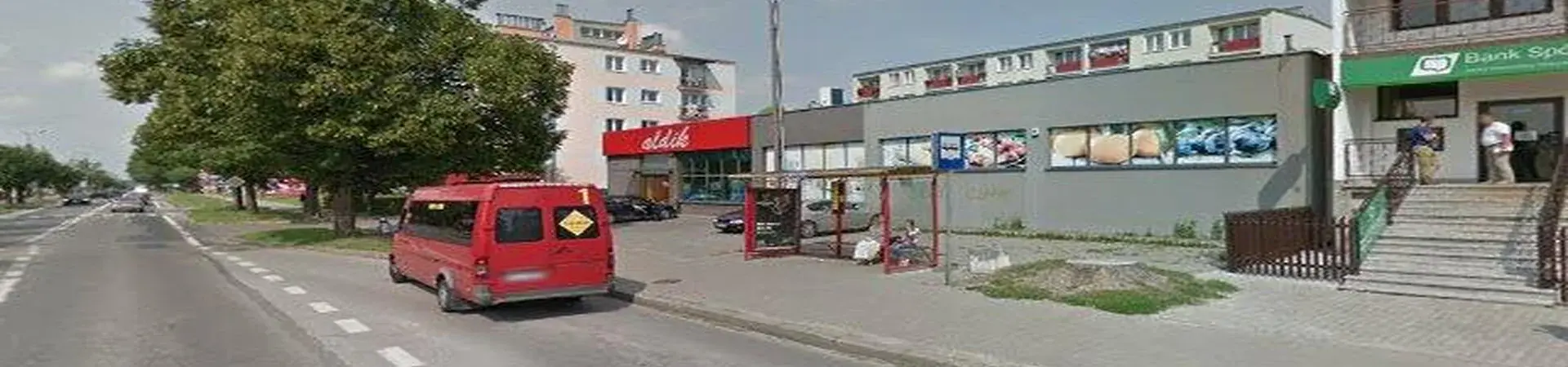 Zdjęcie jednej z kraśnickich placówek banku spółdzielczego