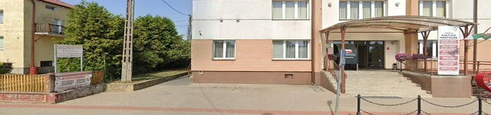Zdjęcie placówki Banku Spółdzielczego przy ulicy Głównej w Kuleszach Kościelnych