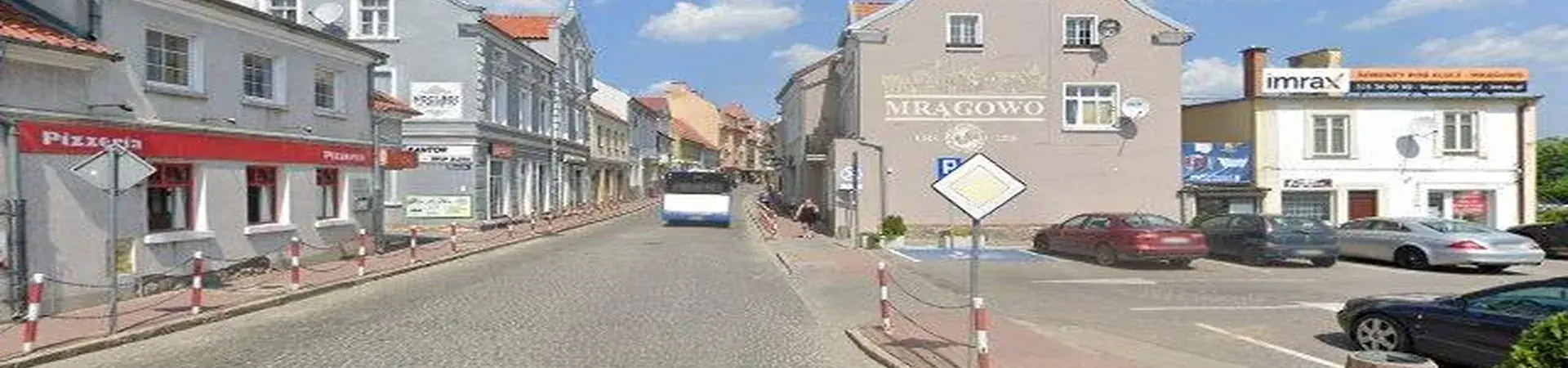 Zdjęcie jednej z mrągowskich placówek banku spółdzielczego
