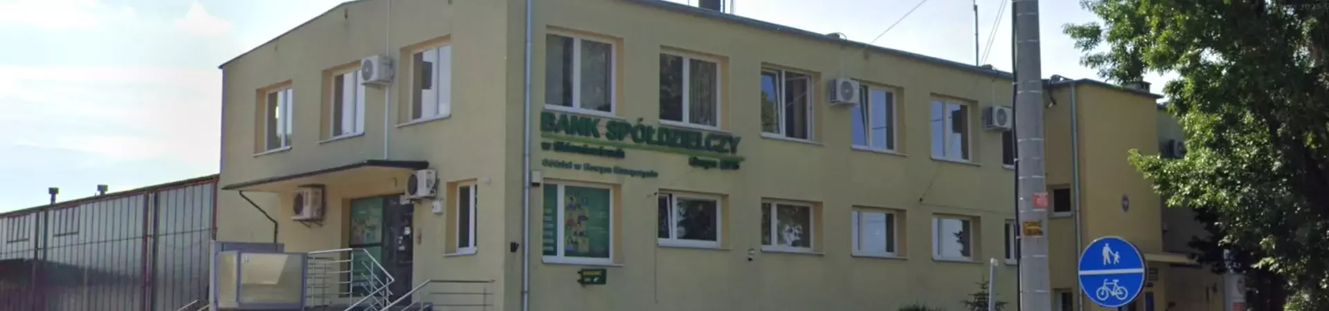 Zdjęcie placówki Banku Spółdzielczego przy ulicy Nowy Kawęczyn w Nowym Kawęczynie