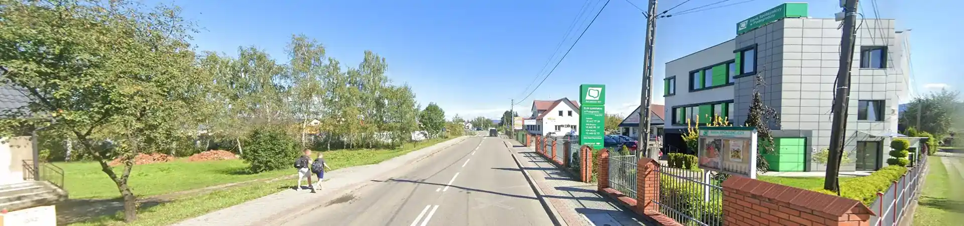Zdjęcie jednej z Podegrodzkich placówek banku spółdzielczego