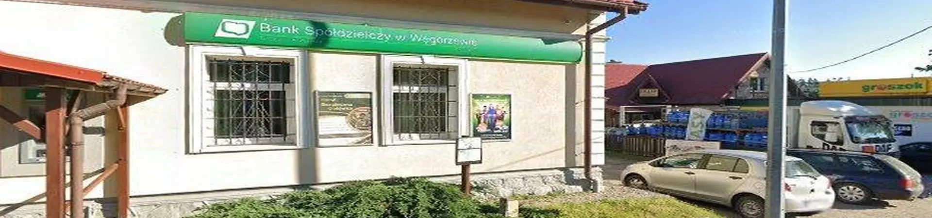 Zdjęcie placówki Banku Spółdzielczego przy ulicy Pocztowej w Pozezdrzu