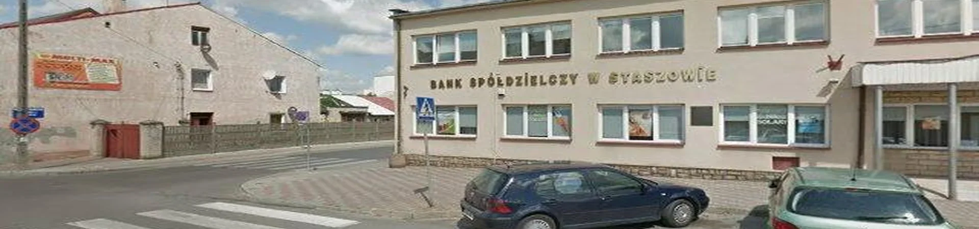 Zdjęcie jednej z staszowskich placówek banku spółdzielczego