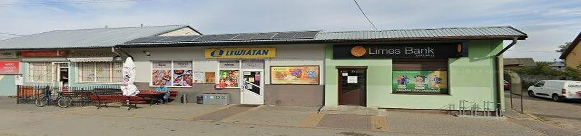 Zdjęcie placówki Banku Spółdzielczego przy ulicy Zaręby w Zarębach