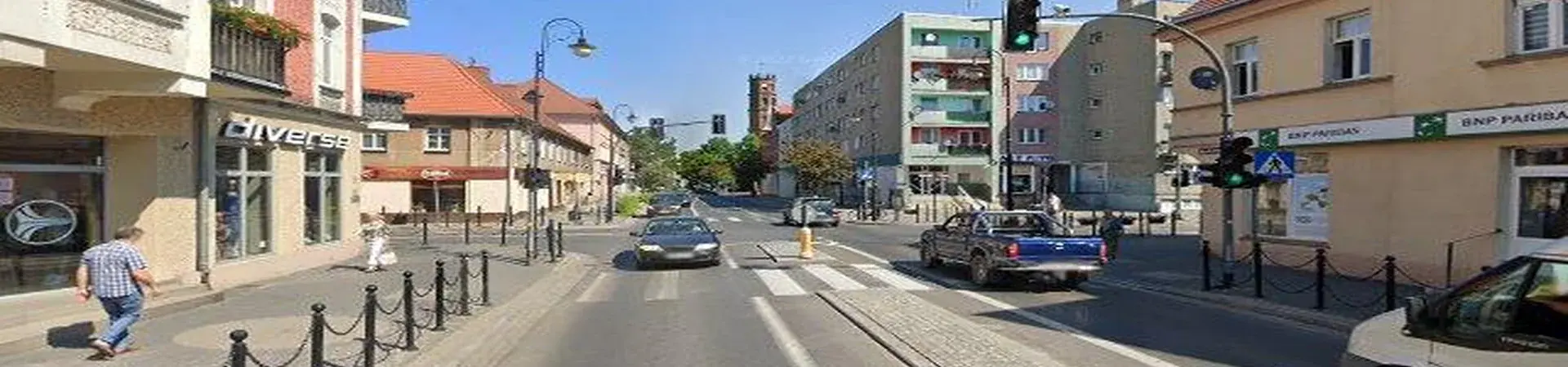 Zdjęcie jednej z placówek BNP Paribas w Nowej Soli