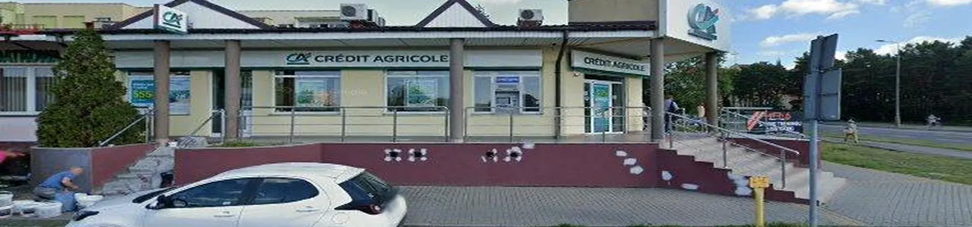 Zdjęcie jednej z placówek Credit Agricole w Bydgoszczy