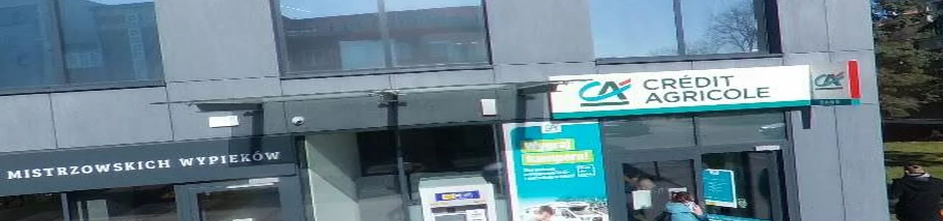 Zdjęcie placówki Credit Agricole przy ulicy Zwycięstwa w Koszalinie