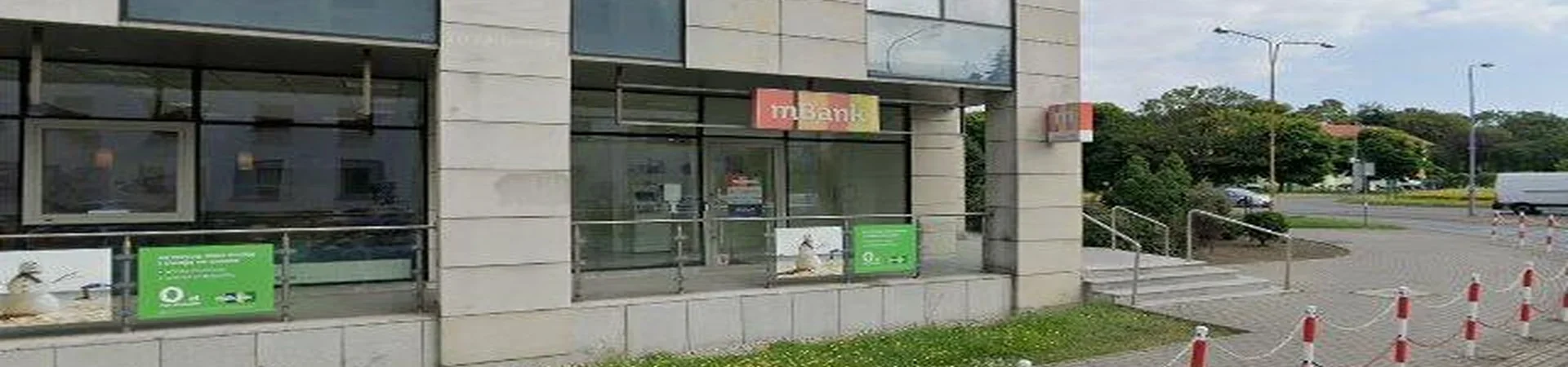 Zdjęcie jednej z placówek mBanku w Zielonej Góry