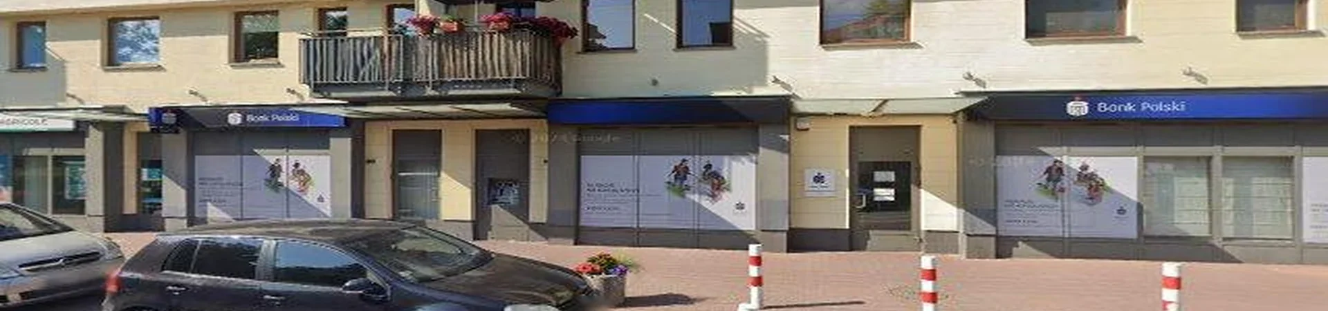 Zdjęcie placówki PKO Bank Polski przy ulicy 3 Maja w Błoniu