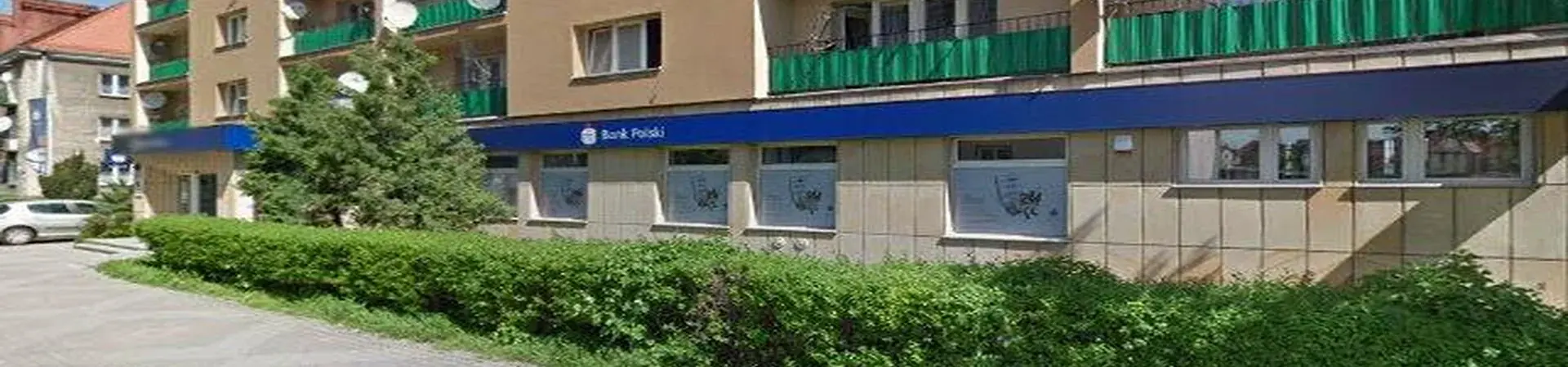 Zdjęcie placówki PKO Bank Polski przy ulicy Bohaterów Getta Warszawskiego w Złotoryi