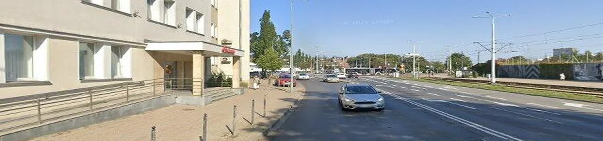 Zdjęcie jednej z placówek banku Santander w Gdańsku