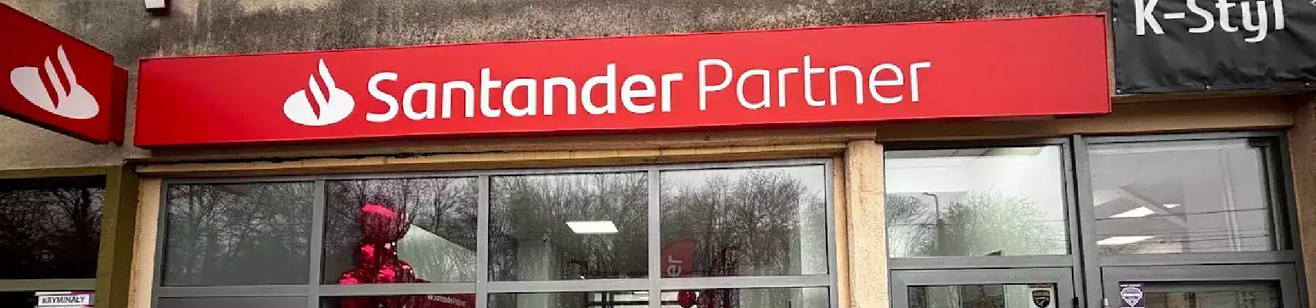 Zdjęcie placówki Santander przy ulicy Piłsudskiego w Grójcu