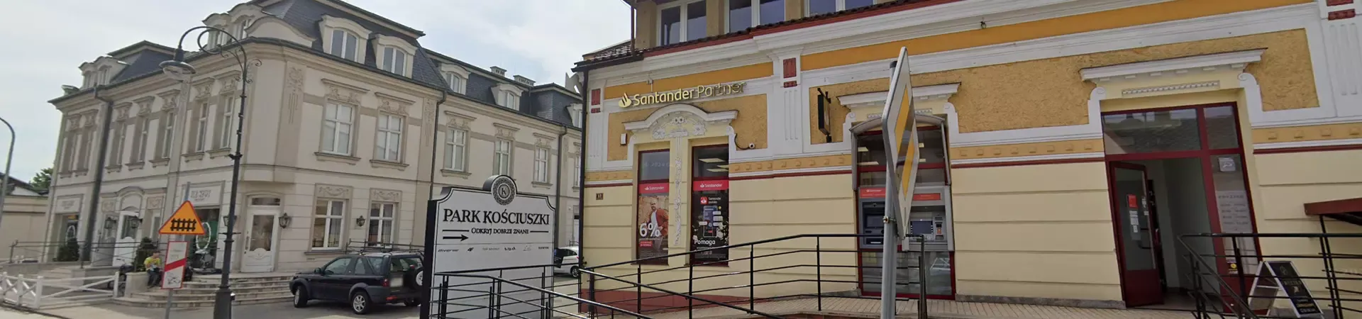 Zdjęcie placówki Santander przy ulicy Kościuszki w Kętach