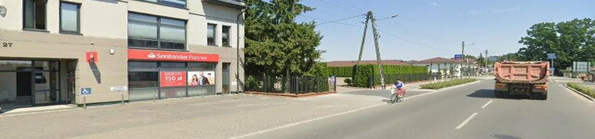 Zdjęcie placówki Santander przy ulicy Brzeskiej w Międzyrzecu Podlaskim