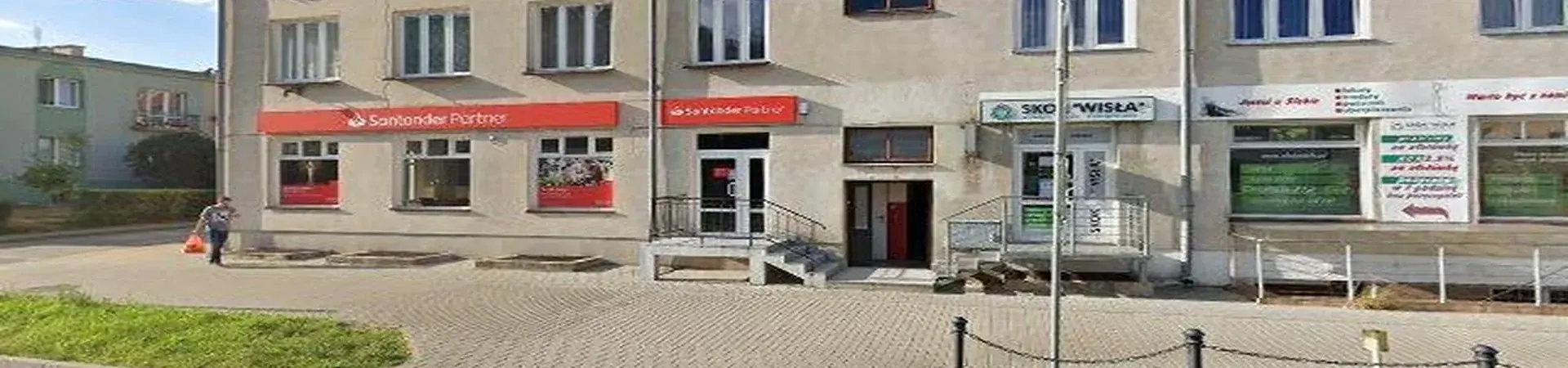 Zdjęcie placówki Santander przy ulicy Tysiąclecia w Włodawie