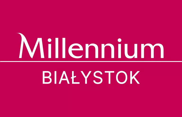 Logo filii Banku Millennium w Białymstoku