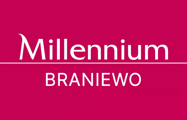 Logo filii Banku Millennium w Braniewie