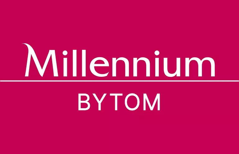 Logo filii Banku Millennium w Bytomiu