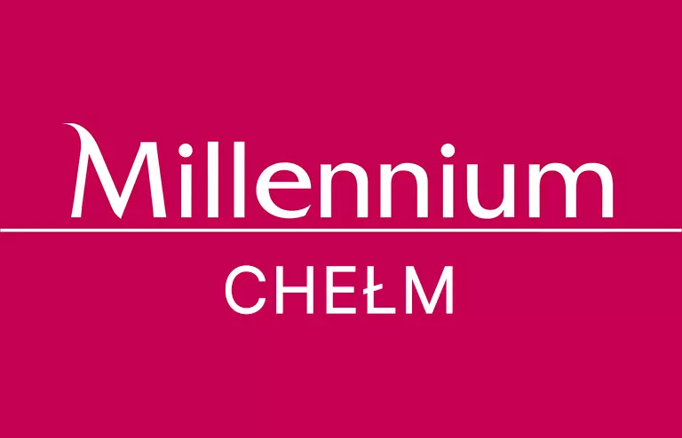 Logo filii Banku Millennium w Chełmie