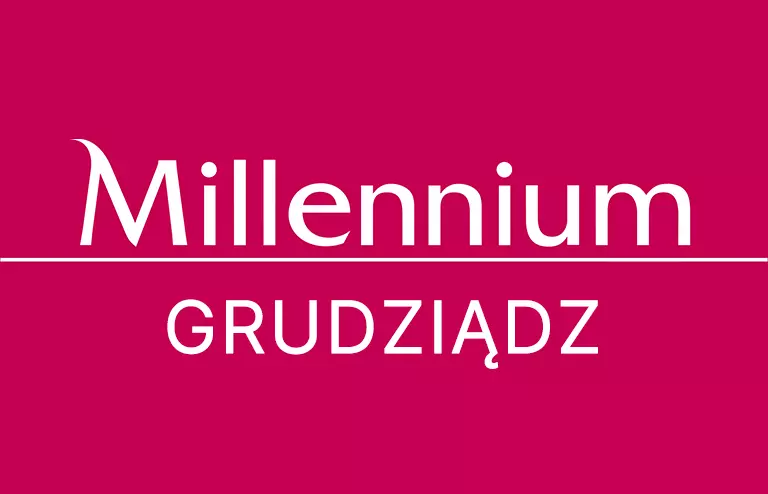 Logo filii Banku Millennium w Grudziądzu