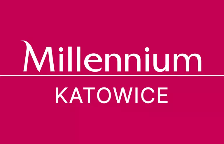 Logo filii Banku Millennium w Katowicach