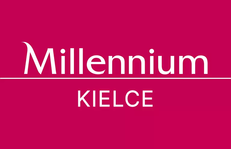 Logo filii Banku Millennium w Kielcach