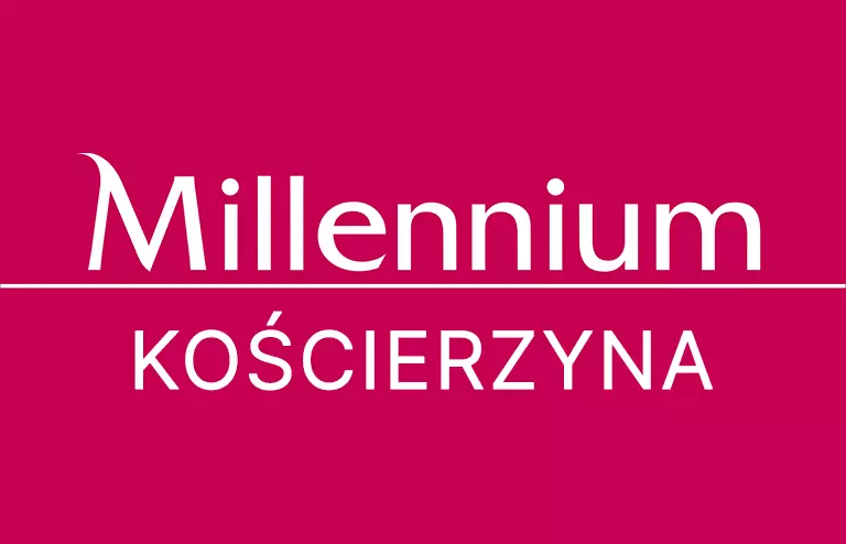 Logo filii Banku Millennium w Kościerzynie