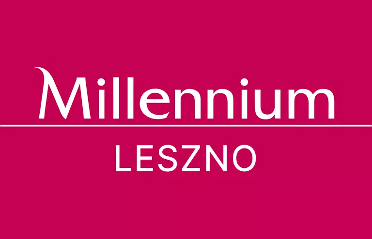 Logo filii Banku Millennium w Lesznie