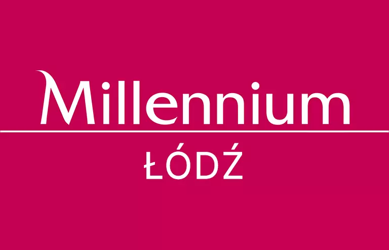 Logo filii Banku Millennium w Łodzi
