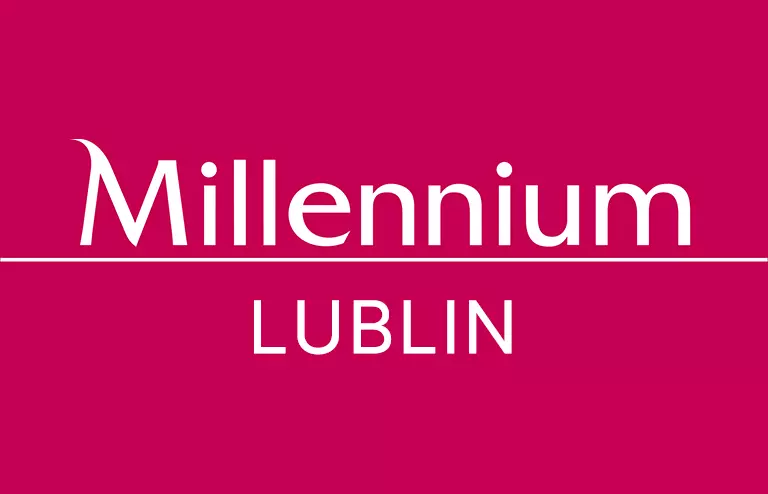 Logo filii Banku Millennium w Lublinie