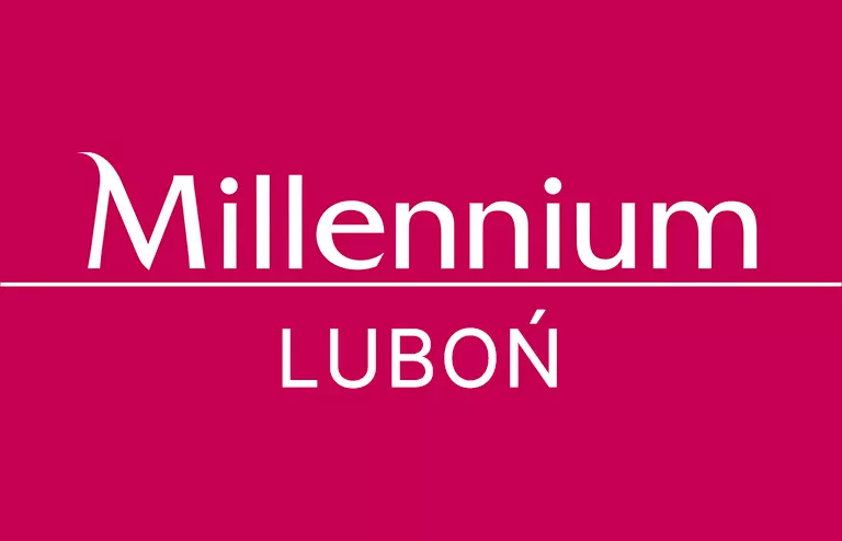 Logo filii Banku Millennium w Luboniu