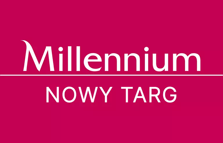 Logo filii Banku Millennium w Nowym Targu