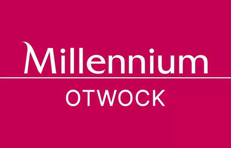 Logo filii Banku Millennium w Otwocku