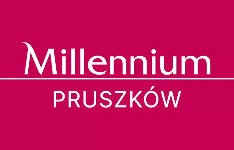 Logo filii Banku Millennium w Pruszkowie