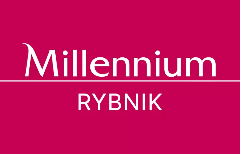 Logo filii Banku Millennium w Rybniku