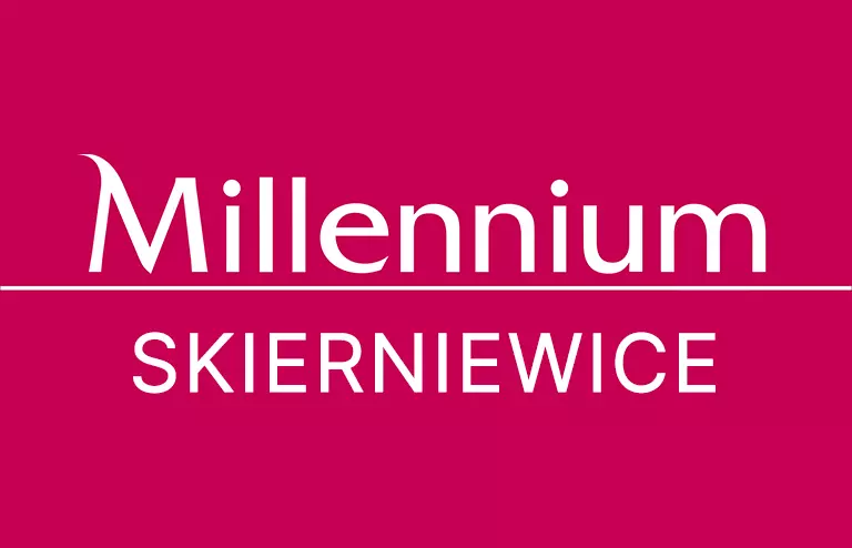Logo filii Banku Millennium w Skierniewicach