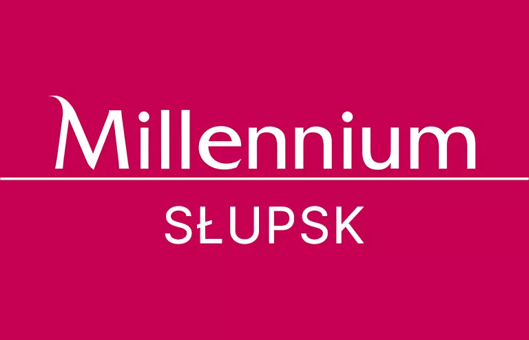 Logo filii Banku Millennium w Słupsku