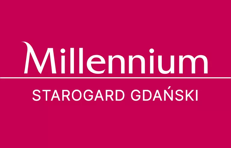 Logo filii Banku Millennium w Starogardzie Gdańskim
