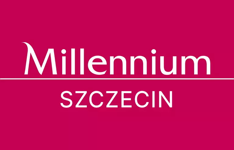 Logo filii Banku Millennium w Szczecinie