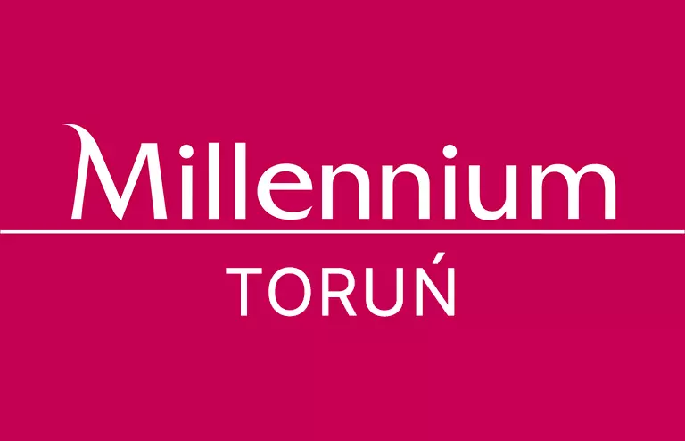 Logo filii Banku Millennium w Toruniu