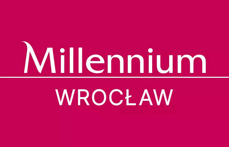 Logo filii Banku Millennium we Wrocławiu